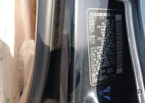 2011 Nissan Juke Sv из США, поврежденный, VIN JN8AF5MR2BT011158